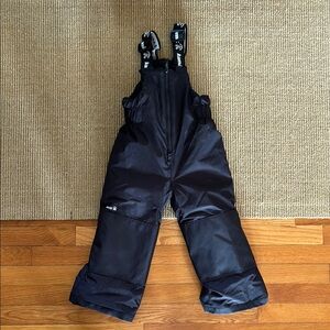 KamiK Kids Black Snow Bib Pants